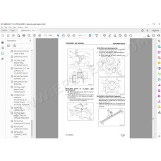 Komatsu Engine 170-3 series workshop service manual