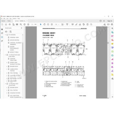 Komatsu Engine 6D140-1 series service manual