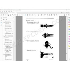 Komatsu Engine 6D140-1 series service manual