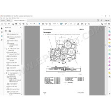 Komatsu Engine 6D140-2 series service manual