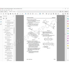 Komatsu Engine 82E-6 - 98E-6 series service manual