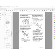 Komatsu Engine 82E-6 - 98E-6 series service manual