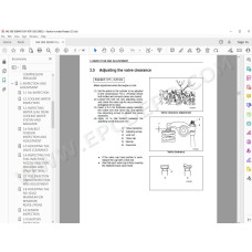 Komatsu Engine 94E 98E series service manual