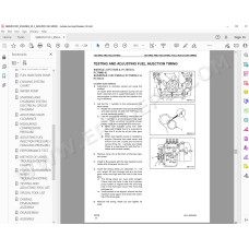 Komatsu Engine 95-3 series service manual