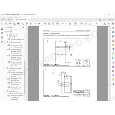 Komatsu Engine 95E-5 series service manual