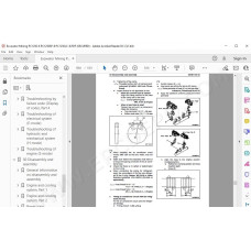 Komatsu Excavator PC1250-8 PC1250SP-8 PC1250LC-8 service & repair manual
