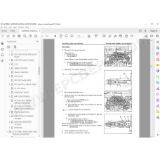 Komatsu Material Handler PW400MH-6 service & repair manual