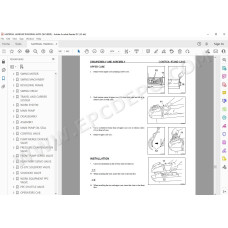 Komatsu Material Handler PW400MH-6 service & repair manual