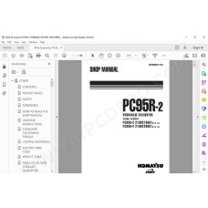 Komatsu Midi Excavator PC95R-2 service & repair manual