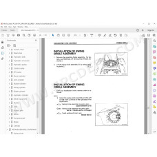 Komatsu Mini Excavator PC12R-8 PC15R-8 service & repair manual