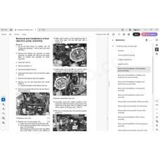 Komatsu Mini Excavator PC22MR-3 service & repair manual