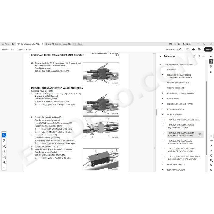 Komatsu Mini Excavator PC24MR-5 PC26MR-5 service & repair manual