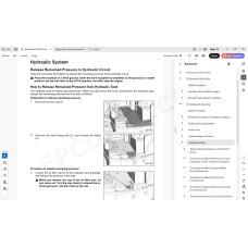 Komatsu Mini Excavator PC25MR-5 service & repair manual