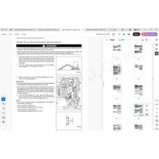 Komatsu Mini Excavator PC26MR-3 parts + service manual