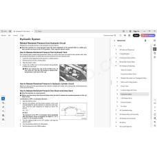 Komatsu Mini Excavator PC33E-6 service & repair manual