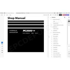 Komatsu Mining Excavator PC2000-11 service & repair manual