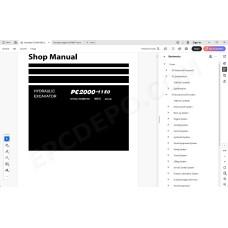 Komatsu Mining Excavator PC2000-11E0 service & repair manual