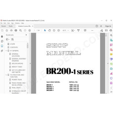 Komatsu Mobile Crusher BR200-1 BR200J-1 BR200S-1 BR200R-1 service & repair manual