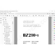 Komatsu Mobile Crusher BZ210-1 service & repair manual