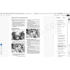 Komatsu Motor Grader GD705-5 parts + service manual
