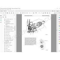 Komatsu Motor Grader GD705A-4 parts + service manual