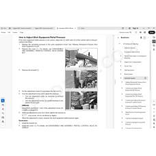 Komatsu Motor Grader GD955-7E0 service & repair manual