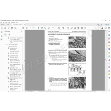 Komatsu Skid Steer Loader CK20-1 service & repair manual