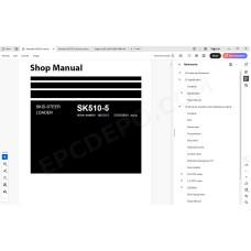Komatsu Skid Steer Loader SK510-5 service & repair manual