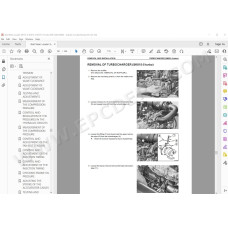 Komatsu Skid Steer Loader SK714-5 SK815-5 Turbo service & repair manual