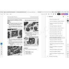 Komatsu Skid Steer Loader SK820-5E0 service & repair manual
