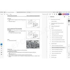 Komatsu Skid Steer Loader SK820-8E0 service & repair manual