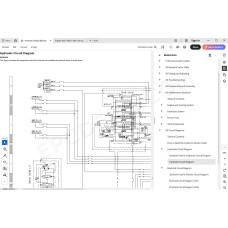 Komatsu Skid Steer Loader SK820-8E0 service & repair manual