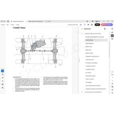 Komatsu Telehandler WH609-1E0 WH613-1E0 WH713-1E0 WH714H-1E0 WH716-1E0 service manual
