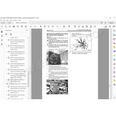 Komatsu Wheel Dozer WD600-6 service & repair manual