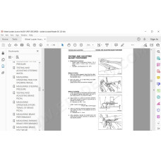 Komatsu Wheel Loader WA50-3 Avance service & repair manual