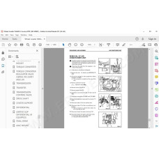 Komatsu Wheel Loader WA600-3 Avance service & repair manual
