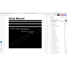 Komatsu Wheel Loader WA200-8E0 service & repair manual