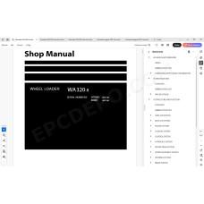 Komatsu Wheel Loader WA320-8 service & repair manual