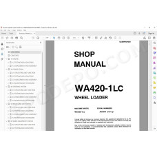 Komatsu Wheel Loader WA420-1LC service & repair manual