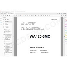 Komatsu Wheel Loader WA420-3MC service & repair manual