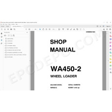 Komatsu Wheel Loader WA450-2 service & repair manual
