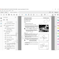 Komatsu Wheel Loader WA470-6 WA480-6 service & repair manual