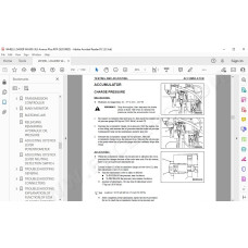 Komatsu Wheel Loader WA500-3LK Avance Plus service & repair manual