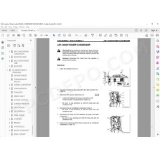Komatsu Wheel Loader WA600-3L service & repair manual