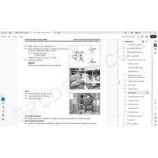 Komatsu Wheel Loader WA600-8E0 service & repair manual