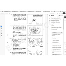 Komatsu Wheel Loader WA800-3 Avance service & repair manual