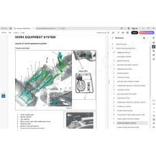 Komatsu Wheel Loader WA80M-8E0 service & repair manual