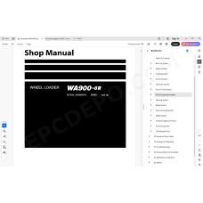 Komatsu Wheel Loader WA900-8R service & repair manual