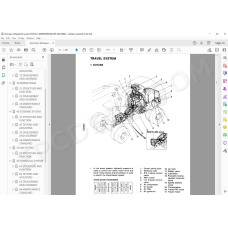 Komatsu Wheeled Excavator PW100-3 service & repair manual