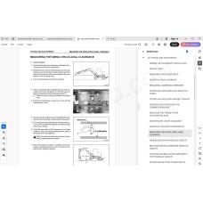 Komatsu Wheeled Excavator PW110R-1 service & repair manual